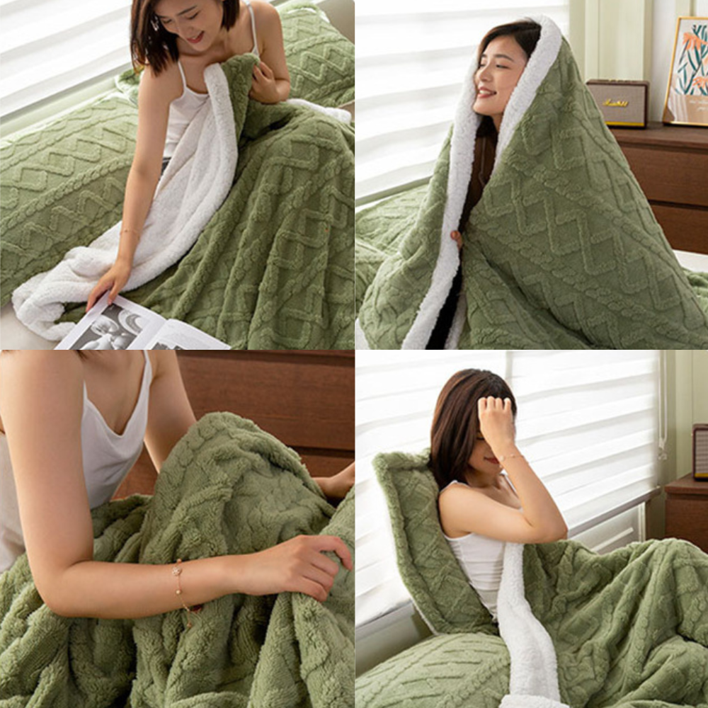 Sherpa Blanket – Soft And Cozy For Ultimate Warmth