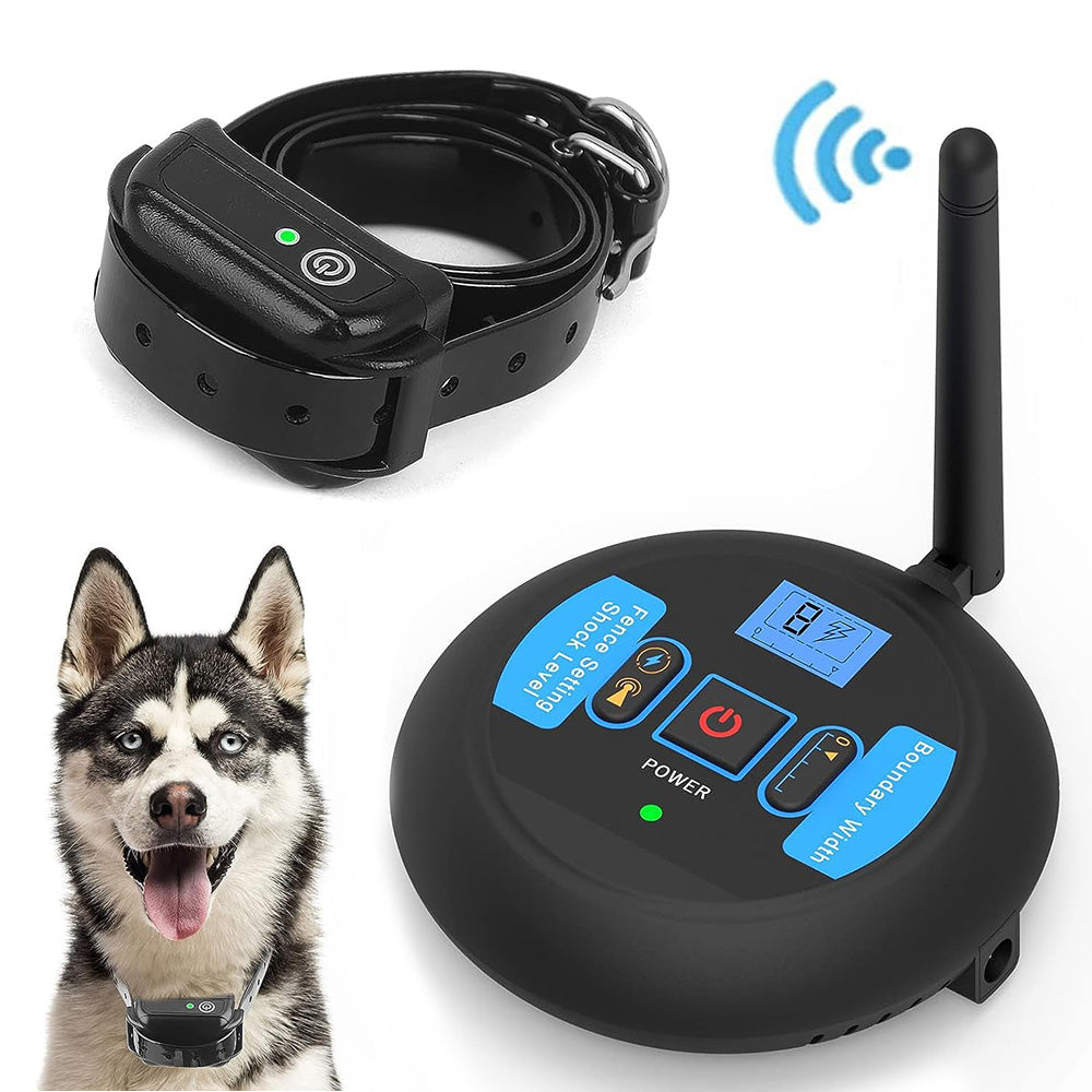 2-In-1 Wireless Dog Fence &Amp; Outdoor Training Collar, Dog Containment System