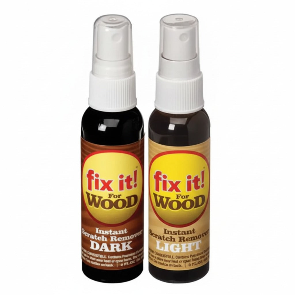2Pcs Hardwood Floor Scratch Repair Spray (Dark & Light)