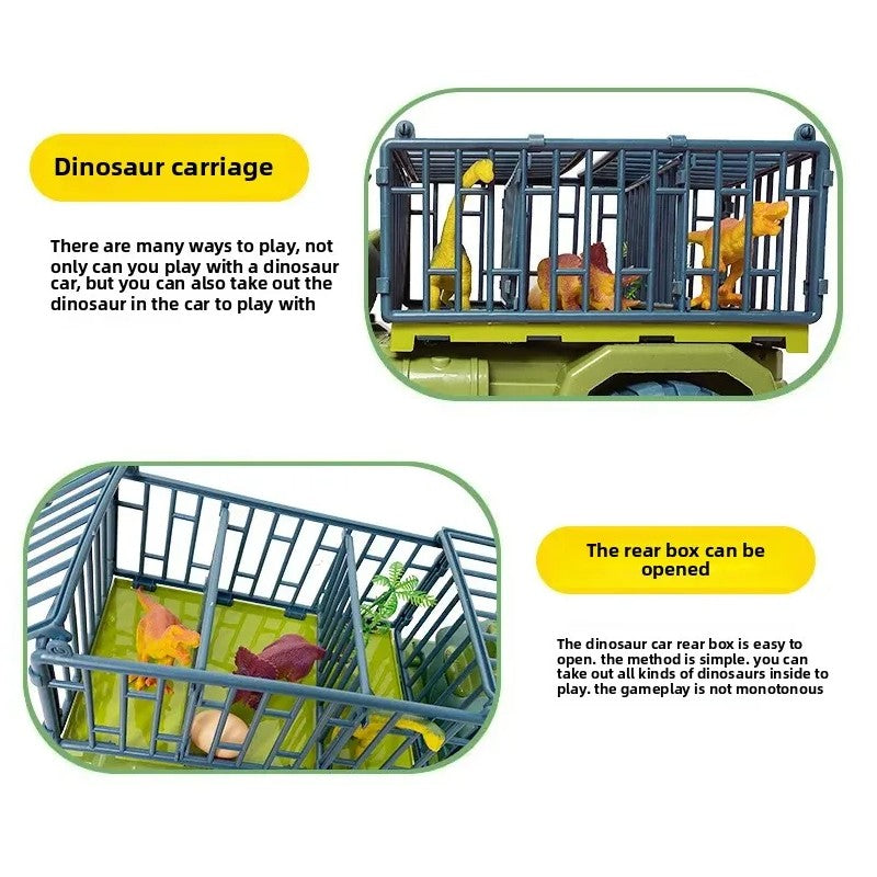 Giant Dinosaur Cage Truck Toy for 3+ Years Old 258000