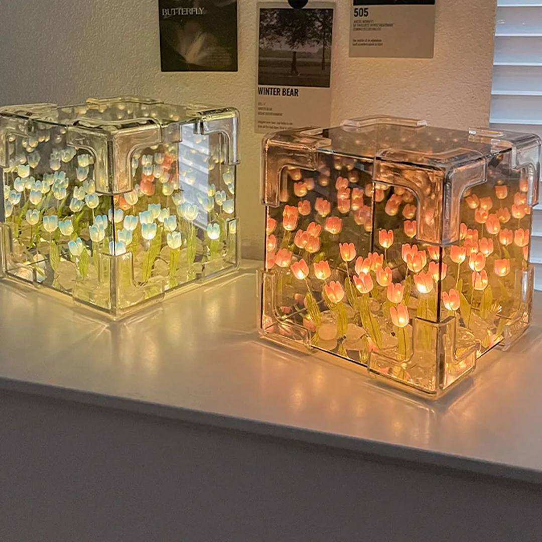 Glowtulip Cube Lamp 11Cm