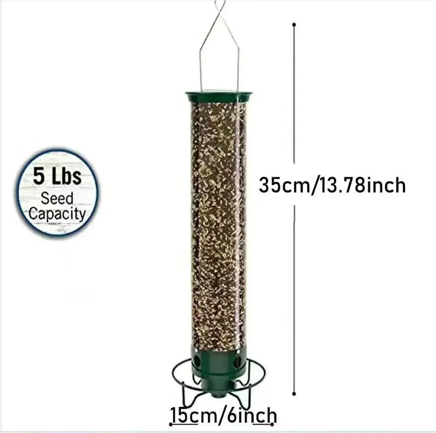 Squirrel Proof Bird Feeder For Outdoor Use