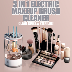 3-In-1 Makeup Brush Cleaner