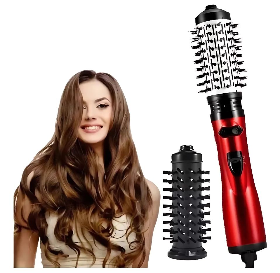 Rotating Hair Dryer Blowout Brush