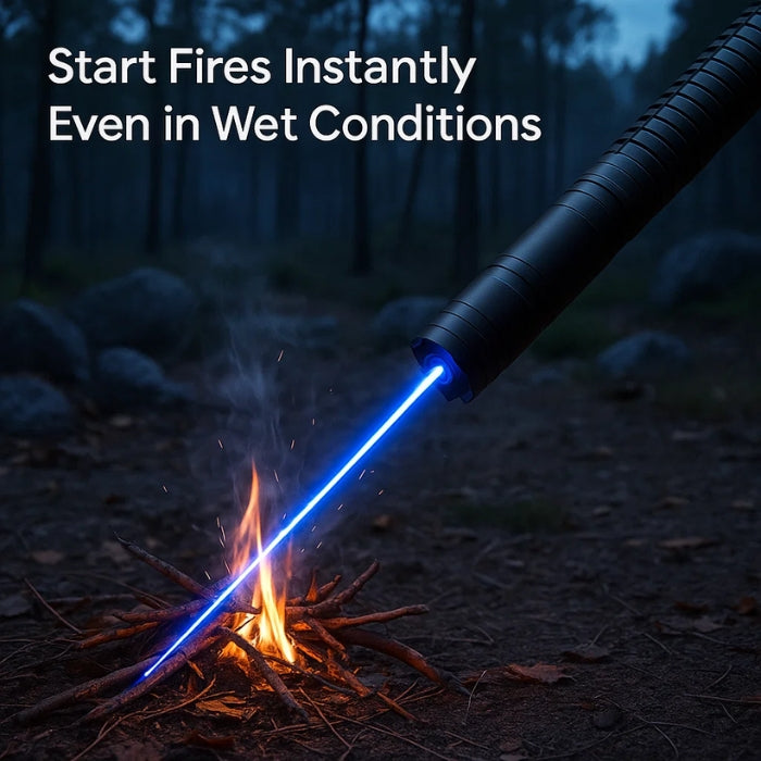 Tactical Laser Torch - High-Intensity, Waterproof & Ideal for Camping, Hiking, and Outdoor Adventures 9932749963585-1