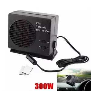 12V Ceramic Car Heater And Fan – 150W/300W Power