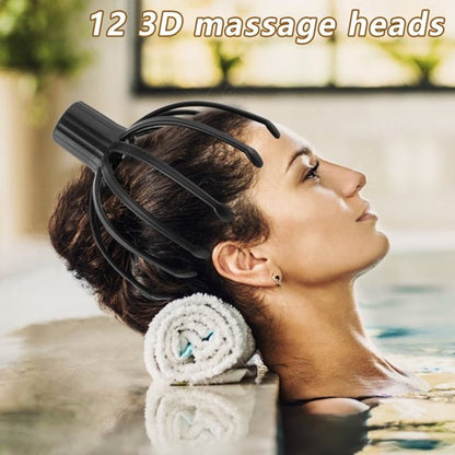Relaxing Octopus Scalp Head Massager Handheld Stress Relief Tool 11493226840332-1