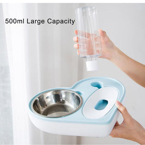 2-In-1 Water Dispenser And Food Container – Space-Saving Design