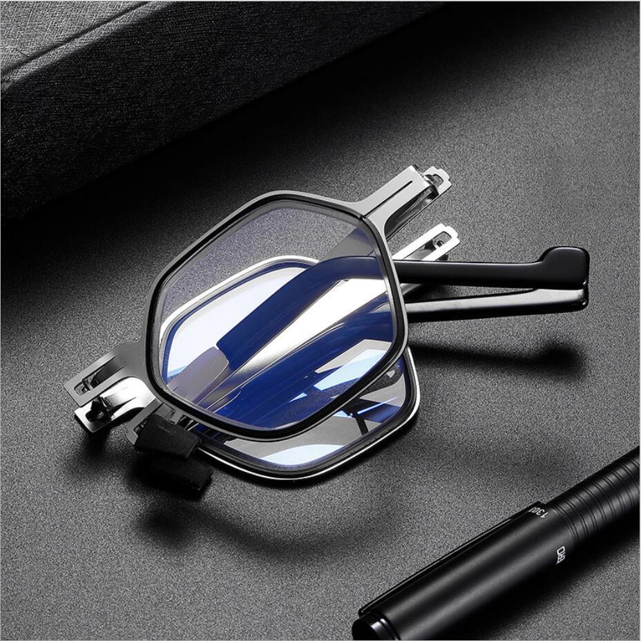 Titanium Foldable Reading Glasses For Lightweight Screwless Comfort 8418773368963-1