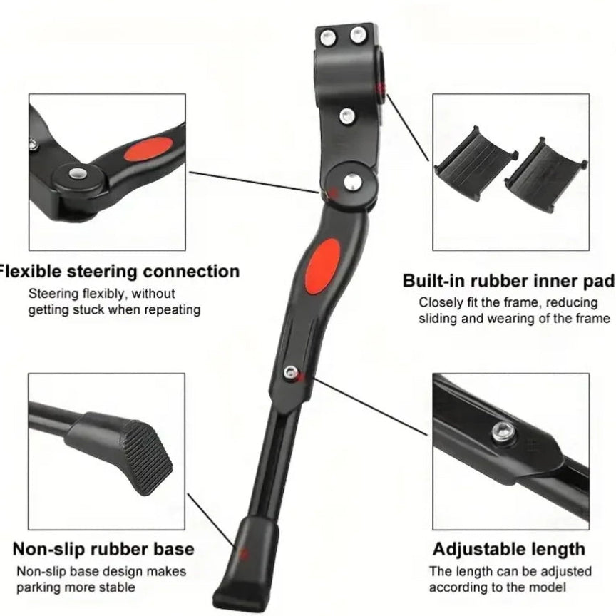 Adjustable Bicycle Kickstand – Heavy-Duty Side Stand for Stable Parkingk SH1751817214987861000