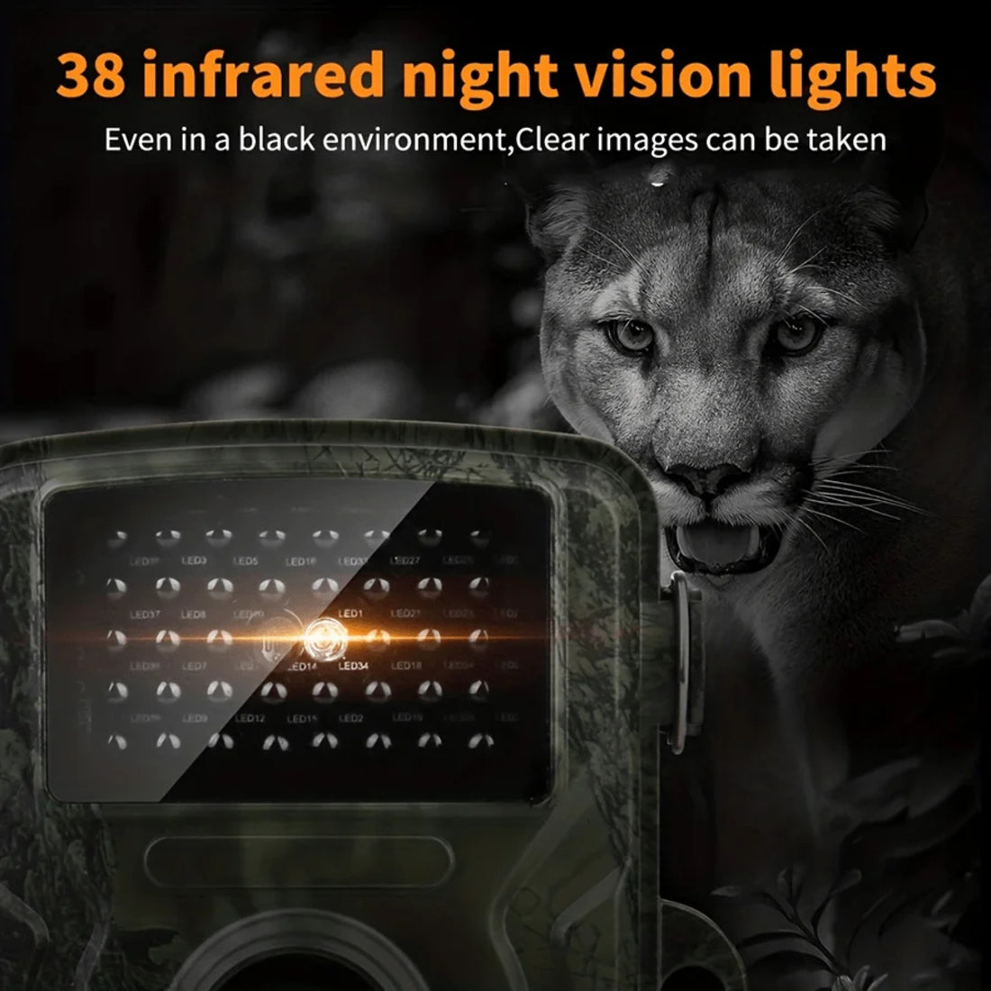 2x Night Vision Outdoor Wildlife Animal Cam Camera 9315419685185-1
