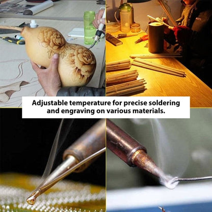 Wood Burning Kit for Creative Wood Art (Blue-220V) 7580745040115-1
