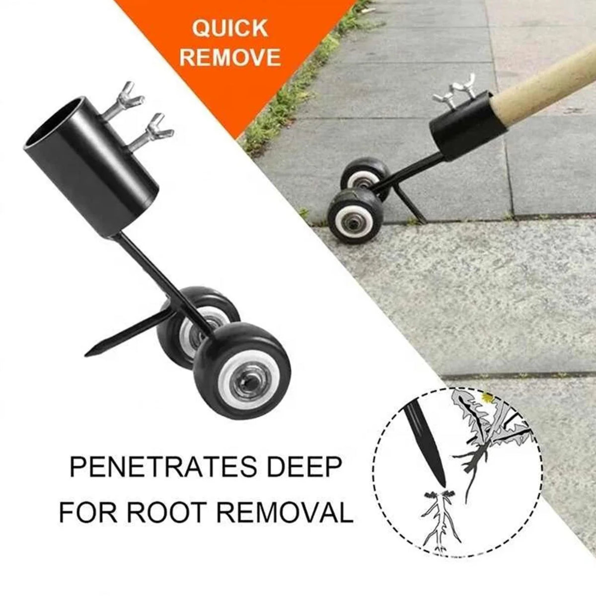 Easy Weeder Pro Tool for Quick and Painless Weed Removal 14814275895622-1