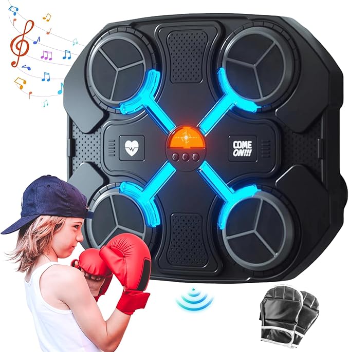 Smart Interactive Musical Boxing Target – Dynamic Training Toy for Kids 9742186152259-1