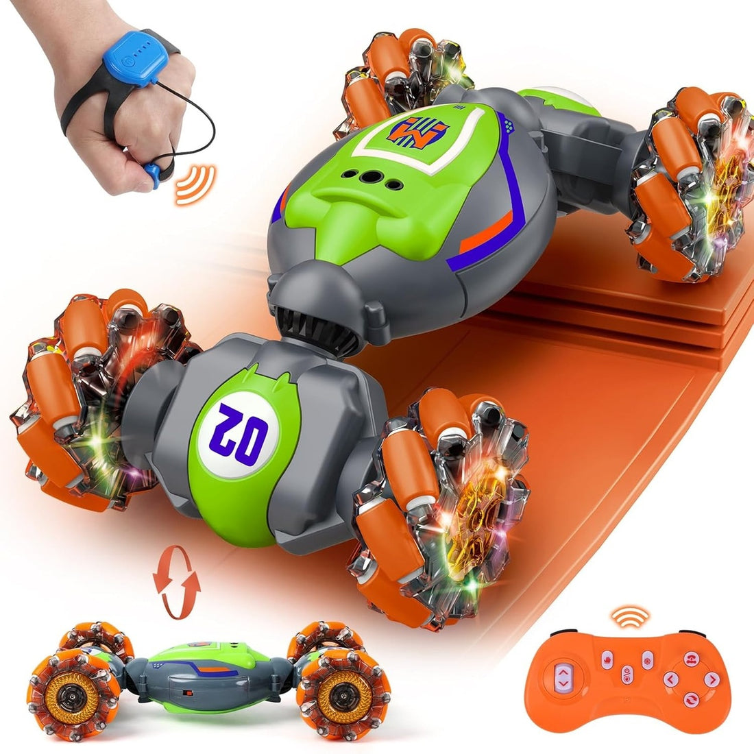 Gesture Control Stunt Car Toy for Tricks and Fun 8450985230549-1