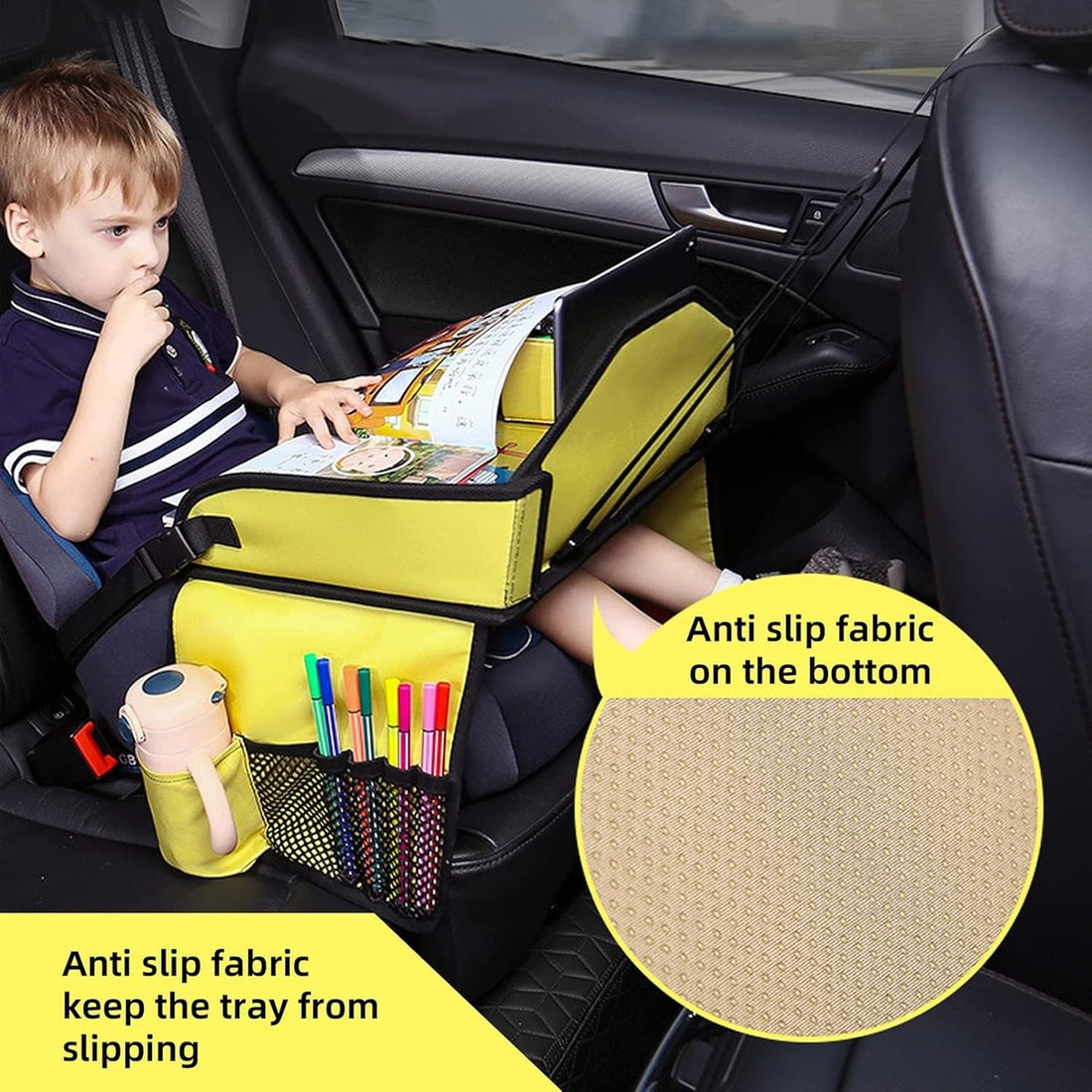 Portable Child Car Seat Table - Safe & Comfortable - Portable Child Car Seat Table DCMD3-DP3040295