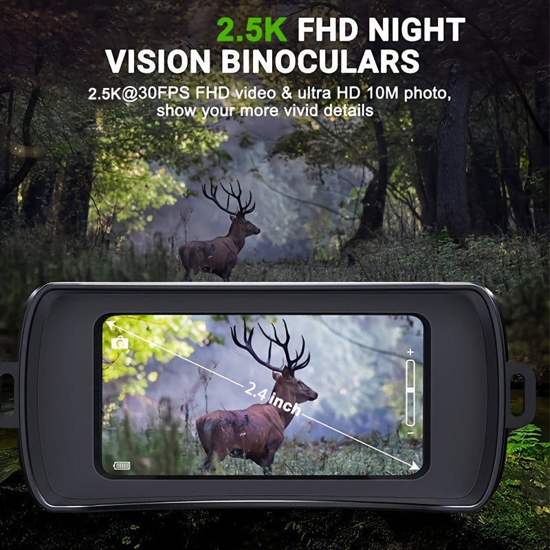 Infrared Night Vision Binoculars Camera - HD 4x Zoom Night Vision Goggles for Total Darkness 9775439315265-1