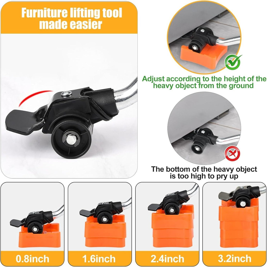 9Pcs Heavy Furniture Mover & Lifter Set 8035495051311-1