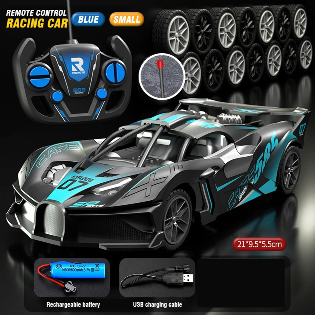 Speedcub – Child-Safe 1:18 Rc Drift Car With Robust Design 10582337618184-1