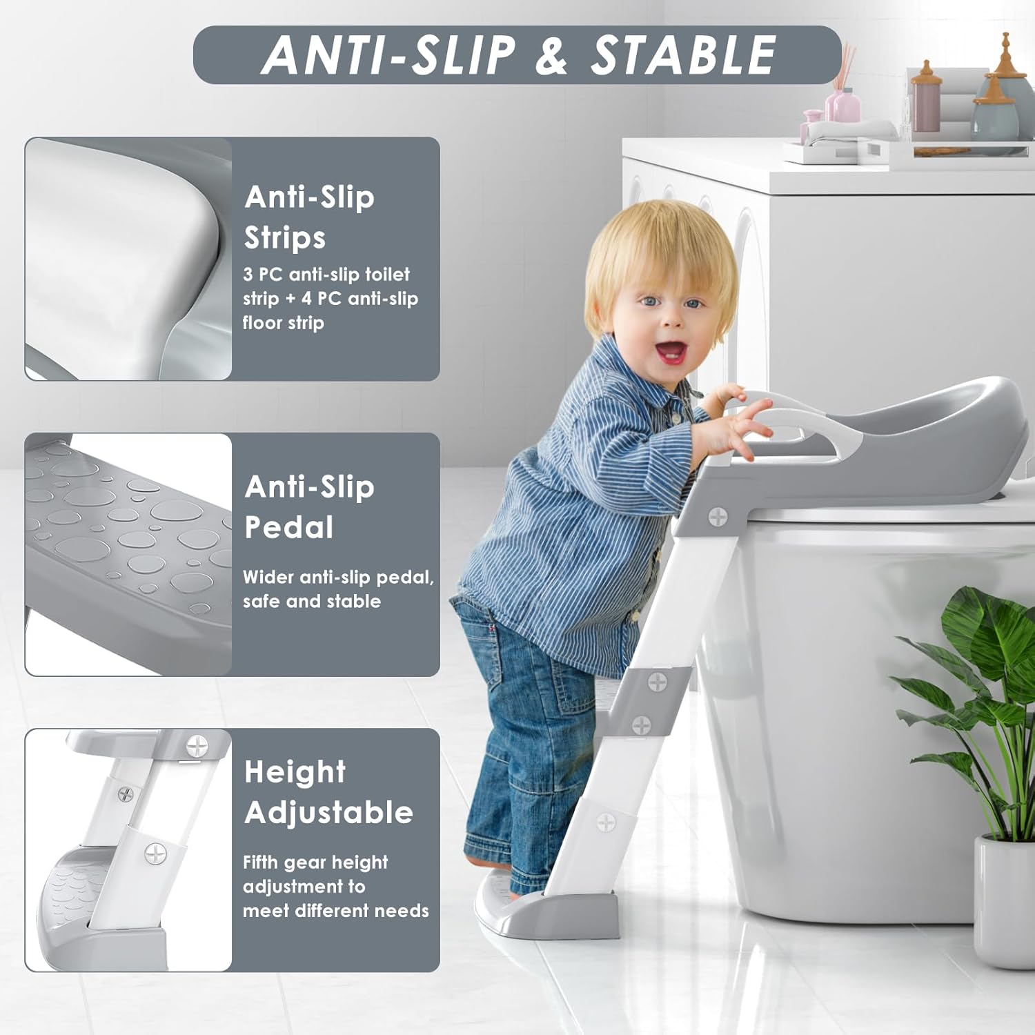 Toddler Potty Training Seat for Stress Free Bathroom Moments 14988200313158-1