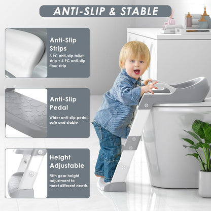 Toddler Potty Training Seat for Stress Free Bathroom Moments 14988200313158-1