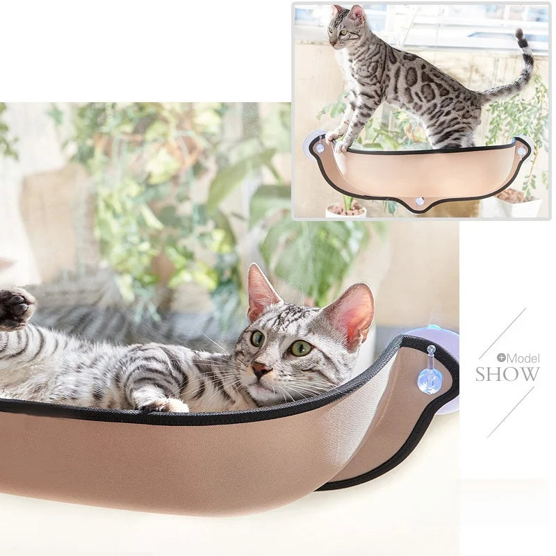 Cat Window Perch Hammock for Car or Home Use 10035494584621-1
