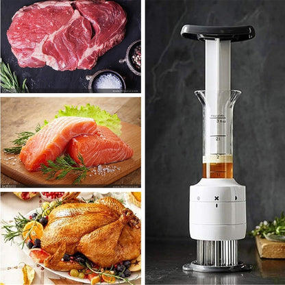 Marinade Meat Injector With Stainless Steel Needles For Flavor Infusion