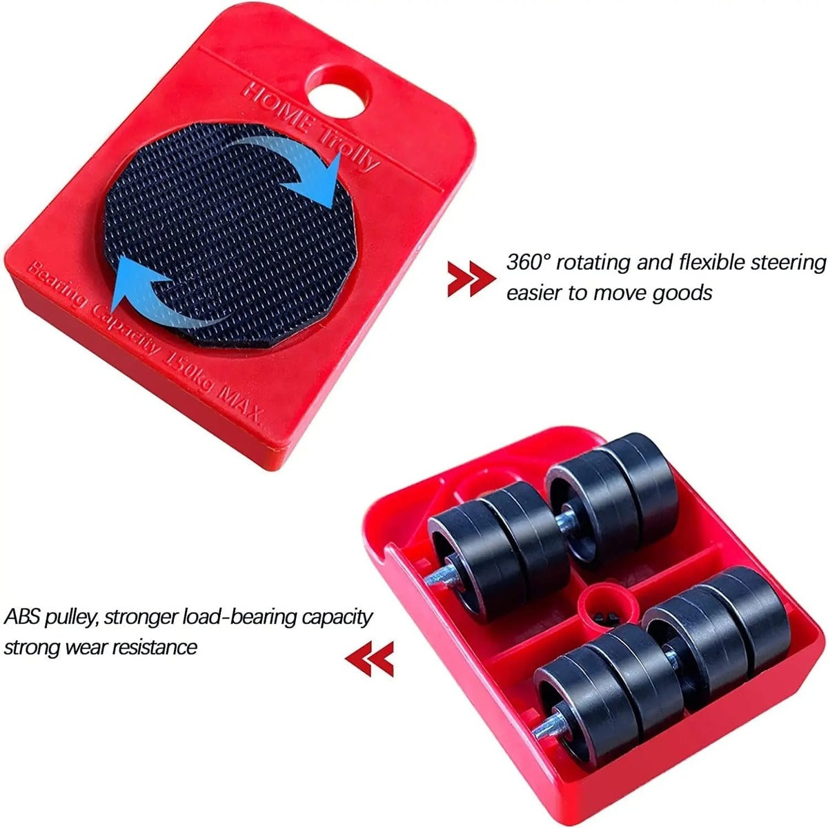 Heavy Furniture Mover Tool Set Effortless Lifting and Smooth Rolling Transport 7580695888115-1
