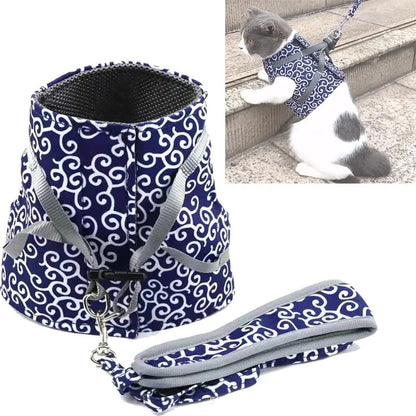 Cat Harness Vest For Safety & Comfort