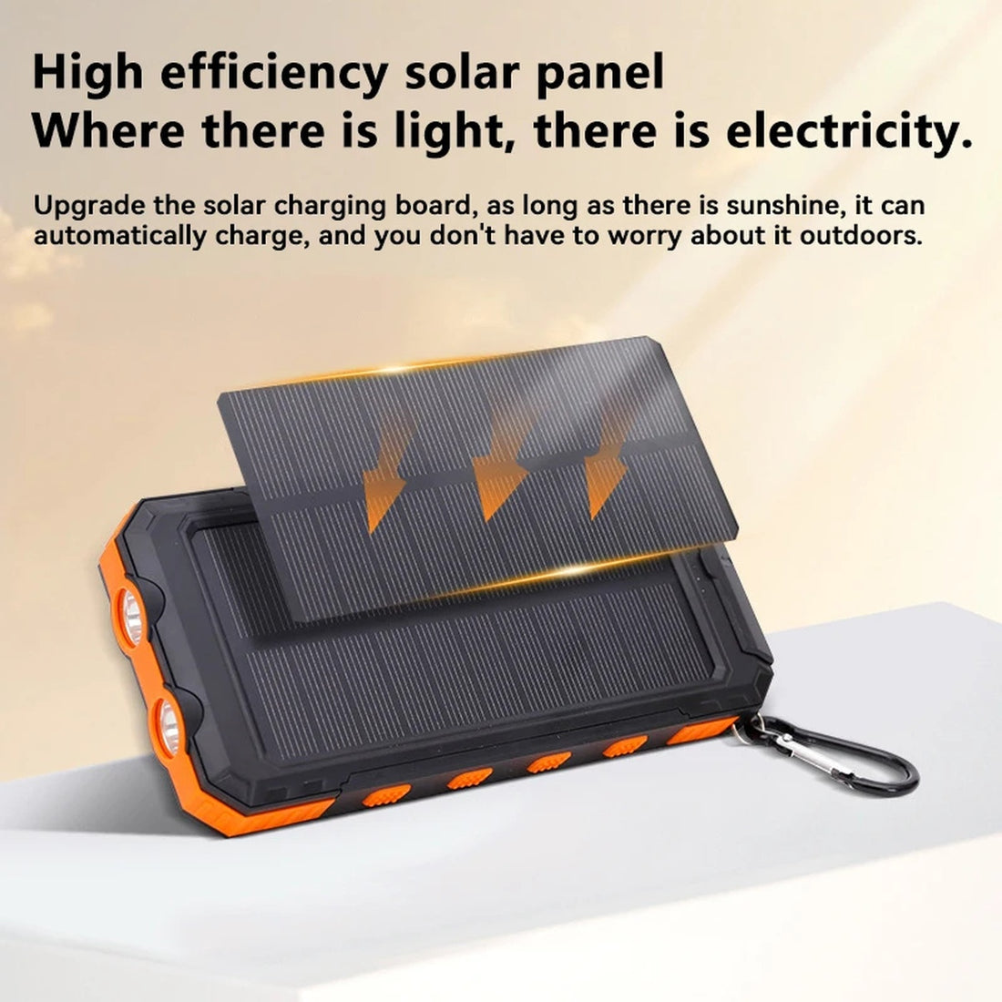 50000 - 200000mAh Solar Charger Waterproof Power Bank External 9040097378625-1