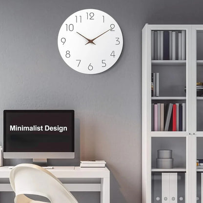 Minimalist Norwegian Wall Decoration Silent Clock 29 cm sh1751817214987860971