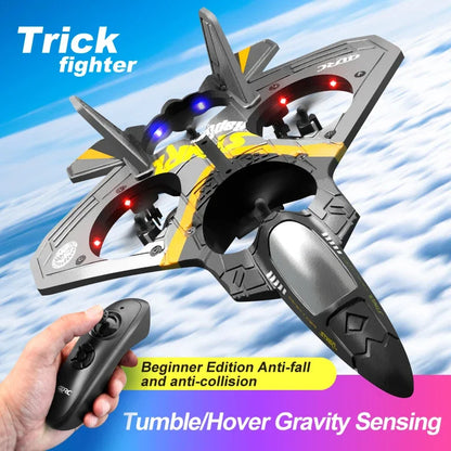 V17 Jet Fighter Stunt RC Airplane 6Y+ 7496190918791-1