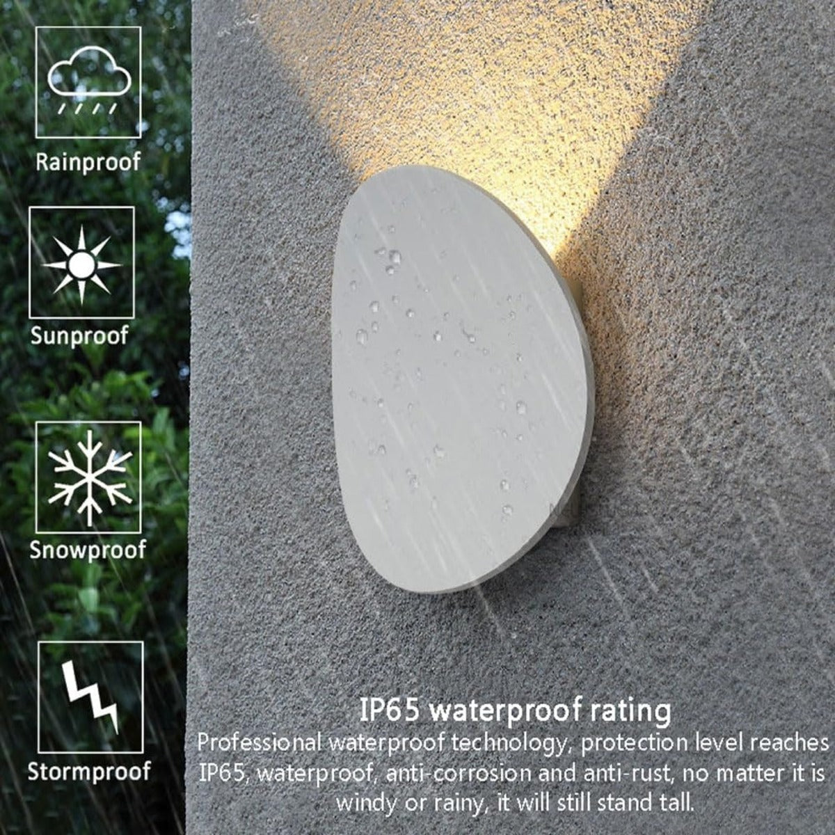 Modern Outdoor LED Wall Lamp IP65 Waterproof 15025202823492-1