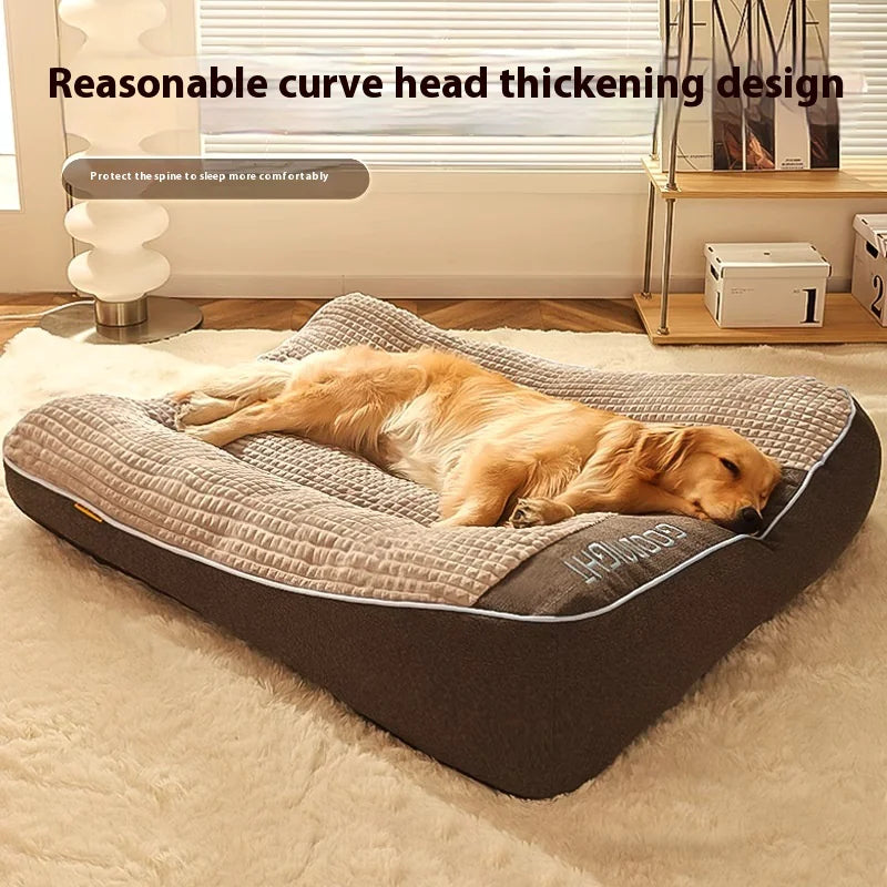 Orthopedic Dog Mattress Bed with Removable Cover for Large Dogs 9848172118337-1