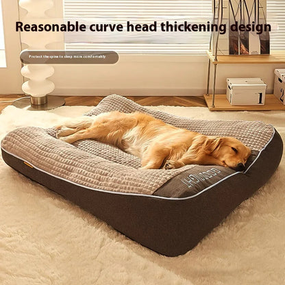 Orthopedic Dog Mattress Bed with Removable Cover for Large Dogs 9848172118337-1