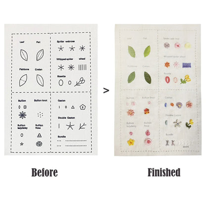 Embroidery Kit Journal to Creatively Craft, Stitch, and Share Your Story Set 15138893594950-1