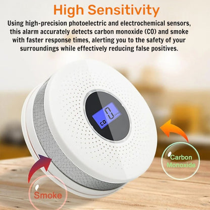 SafeAlert 2-in-1 Smoke & Carbon Monoxide Detector – Maximum Home Protection SH1751817214987860882