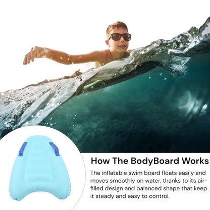 Kids Summer Bodyboard - Safe & Active - Bodyboard Kids Palms DCMD3-DP3040285