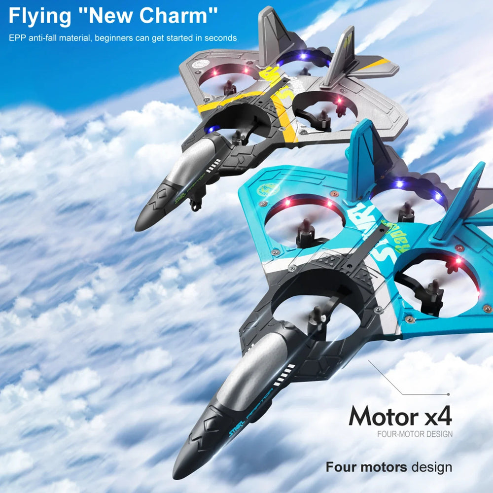 V17 Jet Fighter Stunt RC Airplane 6Y+ 7496190918791-1