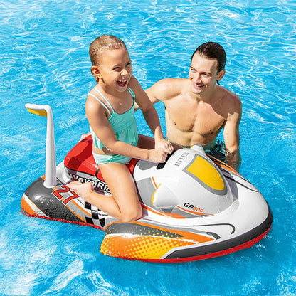 Inflatable Swim Raft Summer Pool Toys 6851461775460-1
