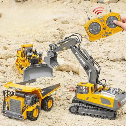 Heavyduo – Robust Rc Bulldozer And Excavator For Children 10604108218632-1