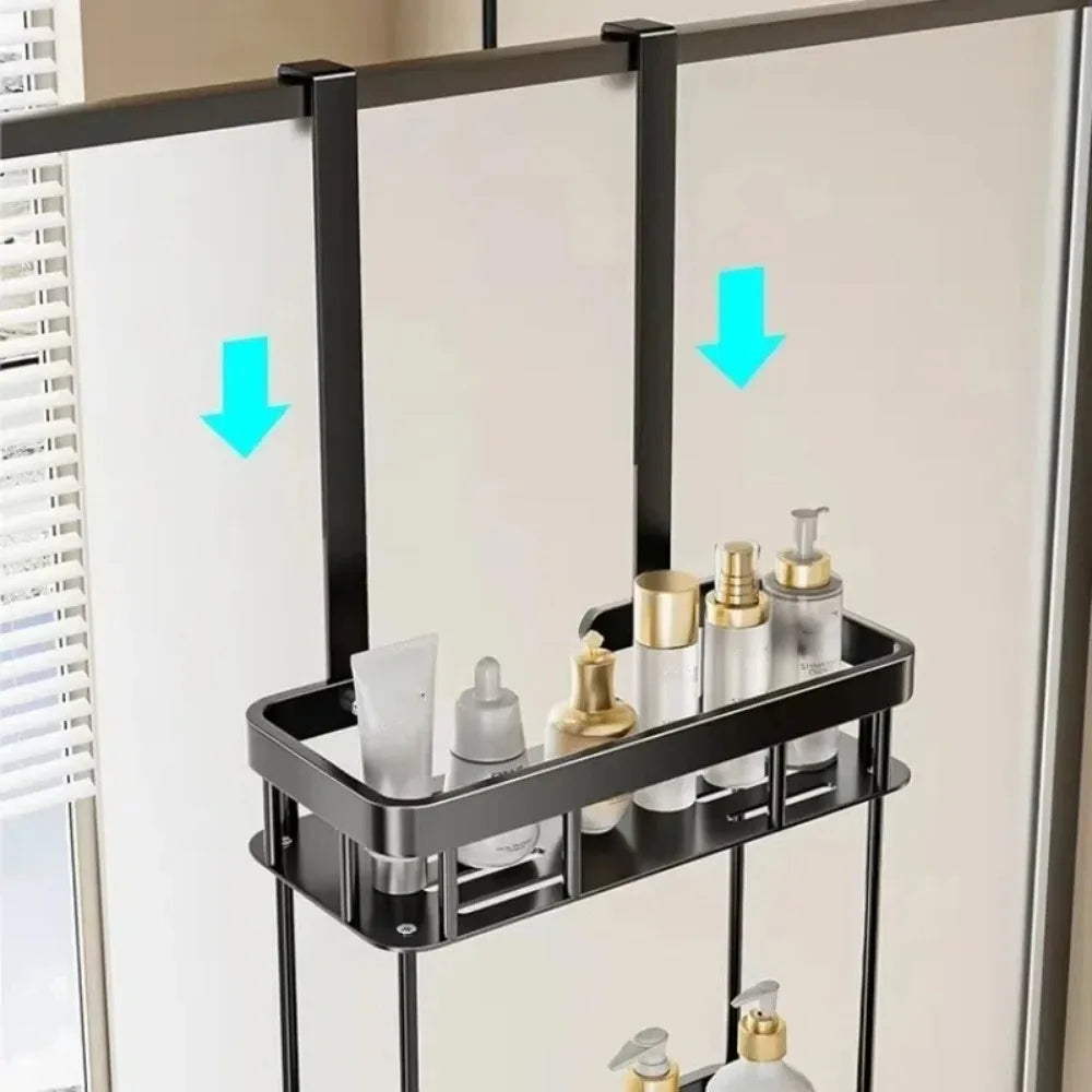Stainless Steel Bathroom Hanging Caddy Rack 9782712729886-1