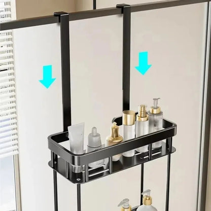Stainless Steel Bathroom Hanging Caddy Rack 9782712729886-1