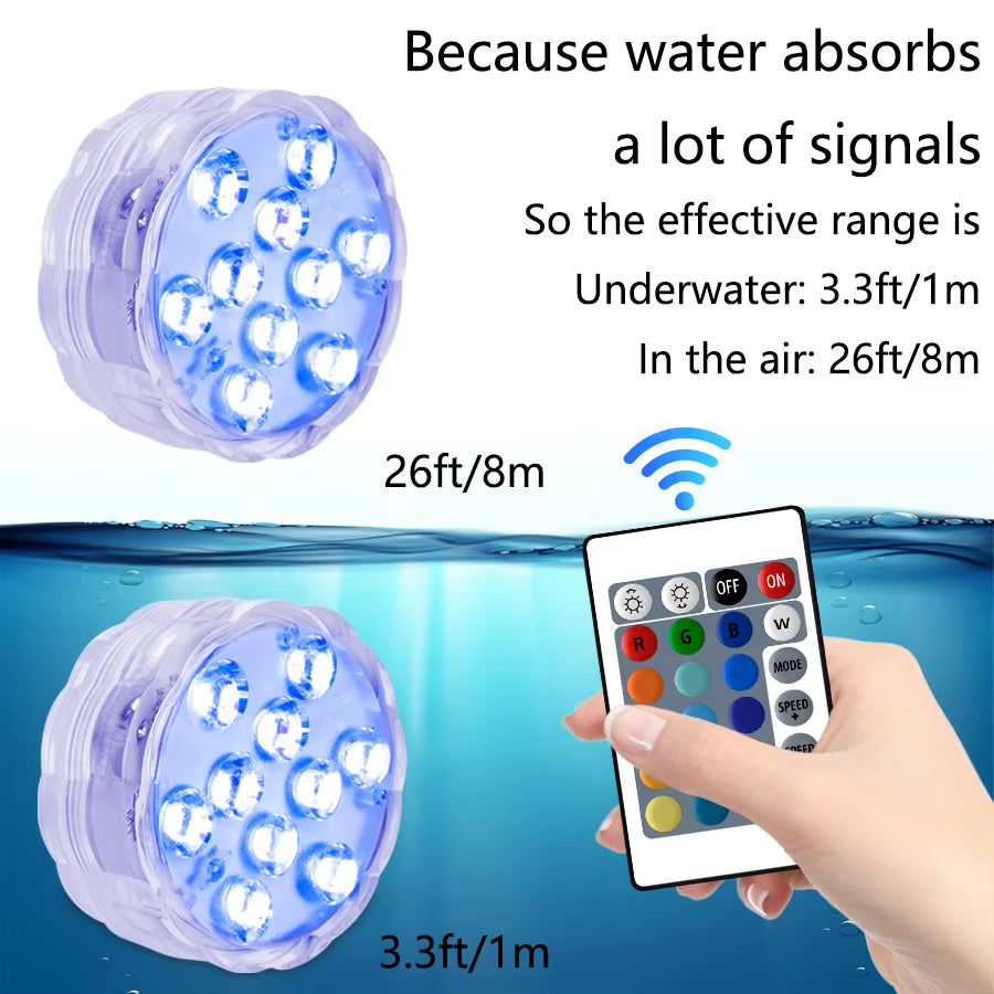 Submersible Pool Light With Remote Control 7931606335771-1