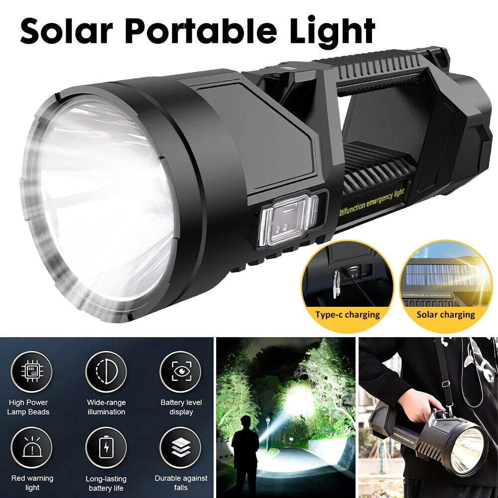 1000000 lumens Waterproof Spot Lights Handheld Large searchlight 9926660620582-1