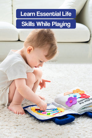 Quiet Books Interactive Learning Bundle (3-Piece Set)