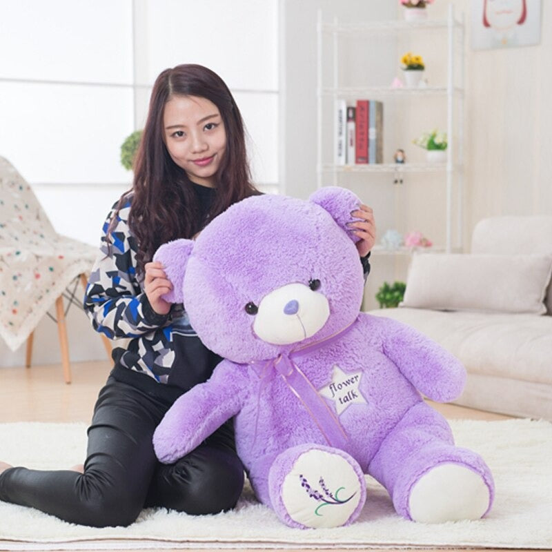 The Purple Teddy Plush Toy