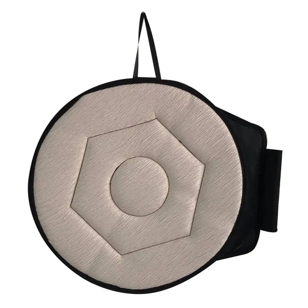 Rotating Seat Cushion - 360° Rotating Seat Cushion Pivot Disc Pad For Elderly, Swivel Car Seat Chair Assist To Turning Easily From Car To Wheelchair