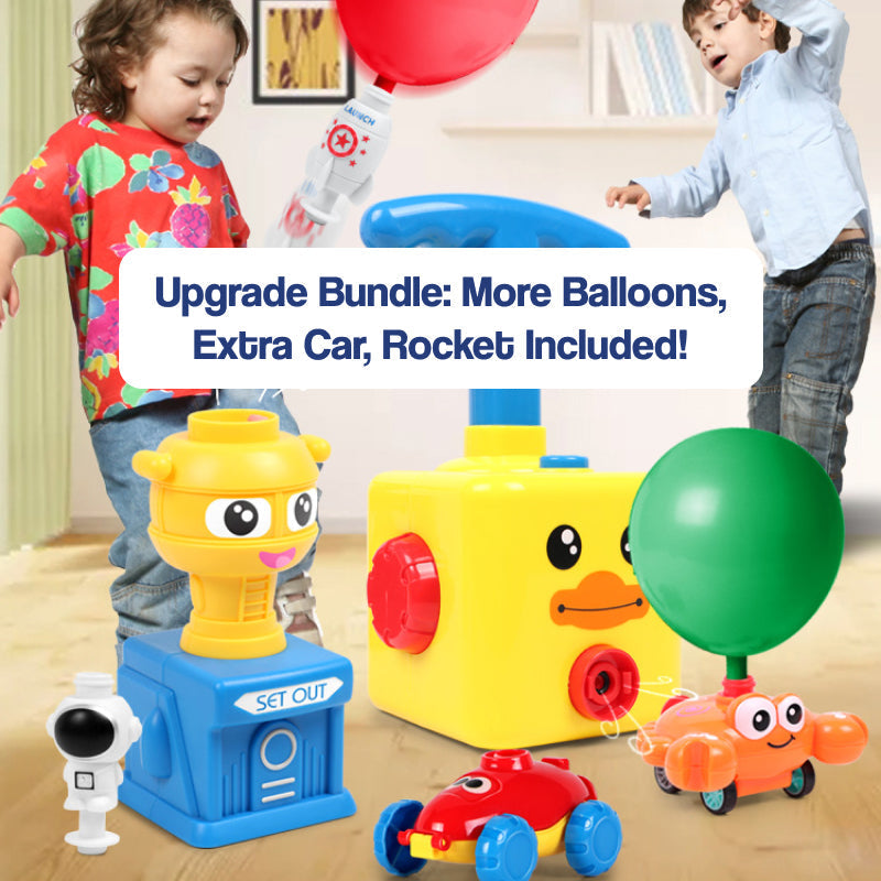 Pumpfun: Balloon-Powered Car Set