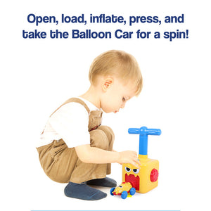 Pumpfun: Balloon-Powered Car Set